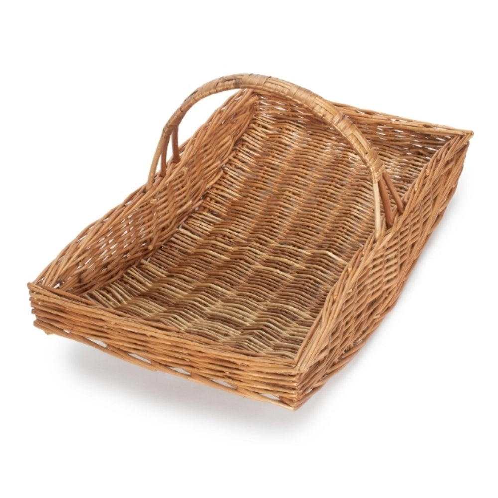Wicker Garden Basket Garden Trug | Small | Brown
