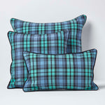 Tartan Check Cotton Cushion Cover | 30cm x 50cm | Blackwatch