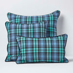 Tartan Check Cotton Cushion Cover | 45cm x 45cm | Blackwatch