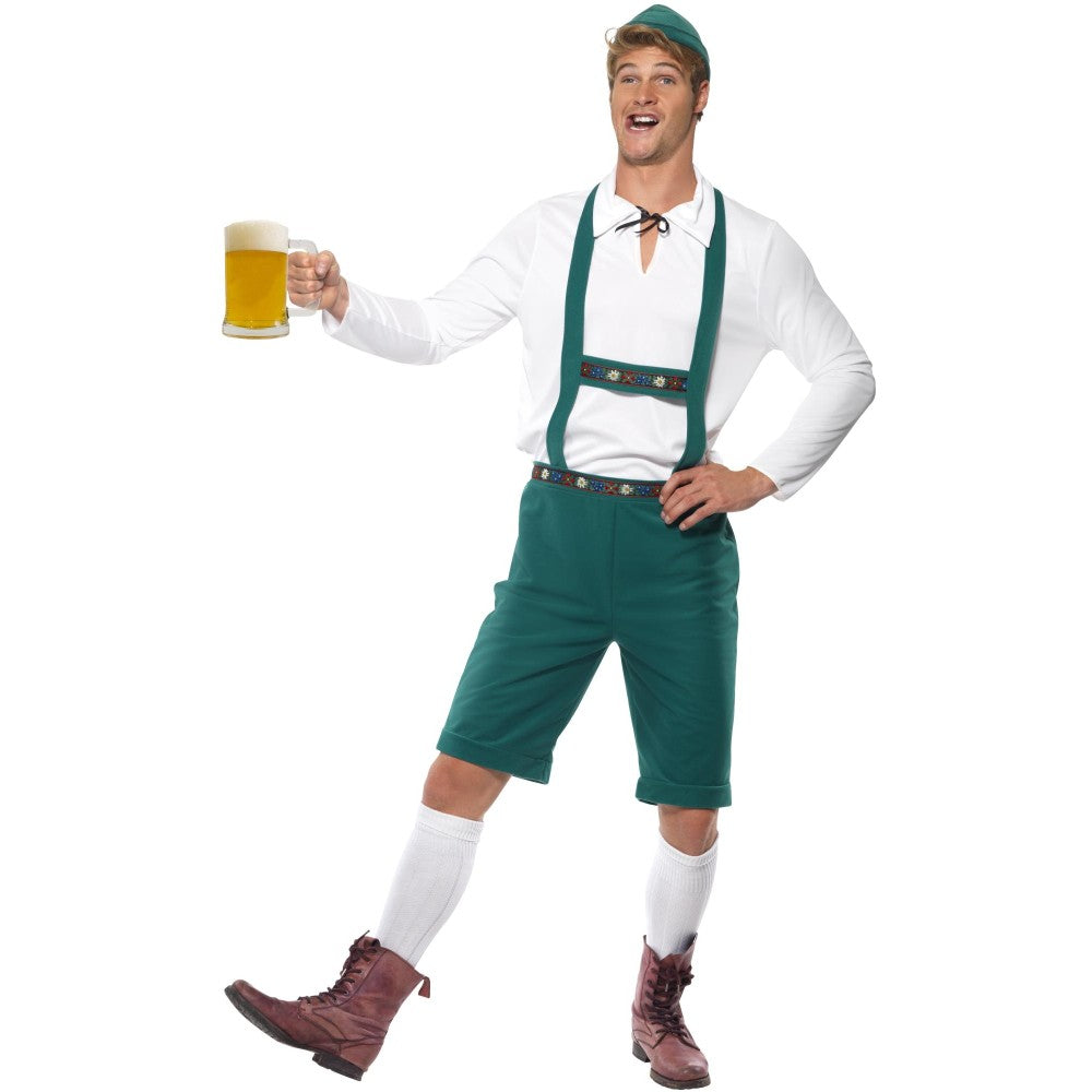 Beer Fest Costume, Green | Medium