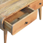 Solid Wood Sonata Oak-ish Coffee Table