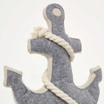 HOMESCAPES Weighted Anchor Fabric Doorstop