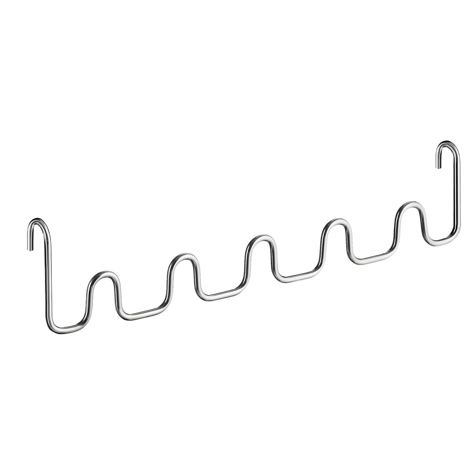 Chromed Steel Multi Hook For Bathroom Towel Warmers | Chromed Stainless Steel