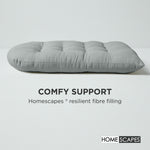 Luxury Garden Round Egg Chair Swing Cushion, 80 X 120 Cm | One Size | Grey