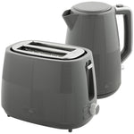 1.7l Fast Boil Electric Kettle And 2 Slice Water Toaster Set