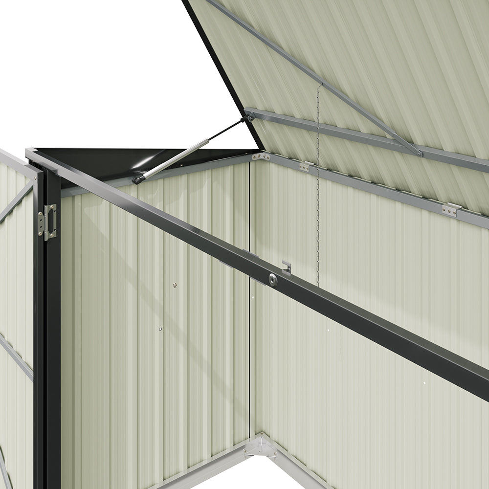 Outdoor Trash Bin Storage Shed