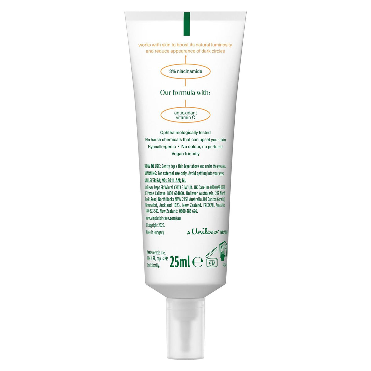Protect N Glow Brightening Eye Gel Screen Stress 25ml | Set of 1
