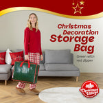 Xmas Decoration Storage Bag For Lights Baubles Tinsel
