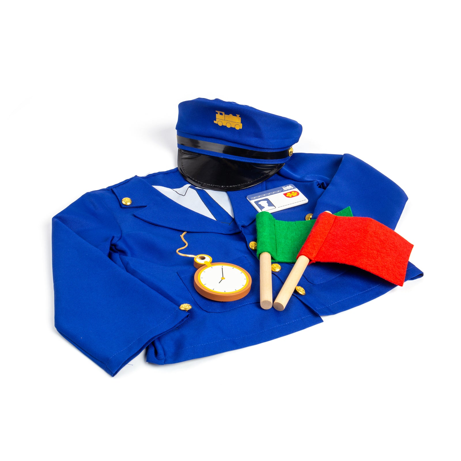 Train Conductor Dress Up Set For Kids