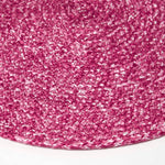 Handwoven Round Placemats Set Of 4 | 40cm | Pink