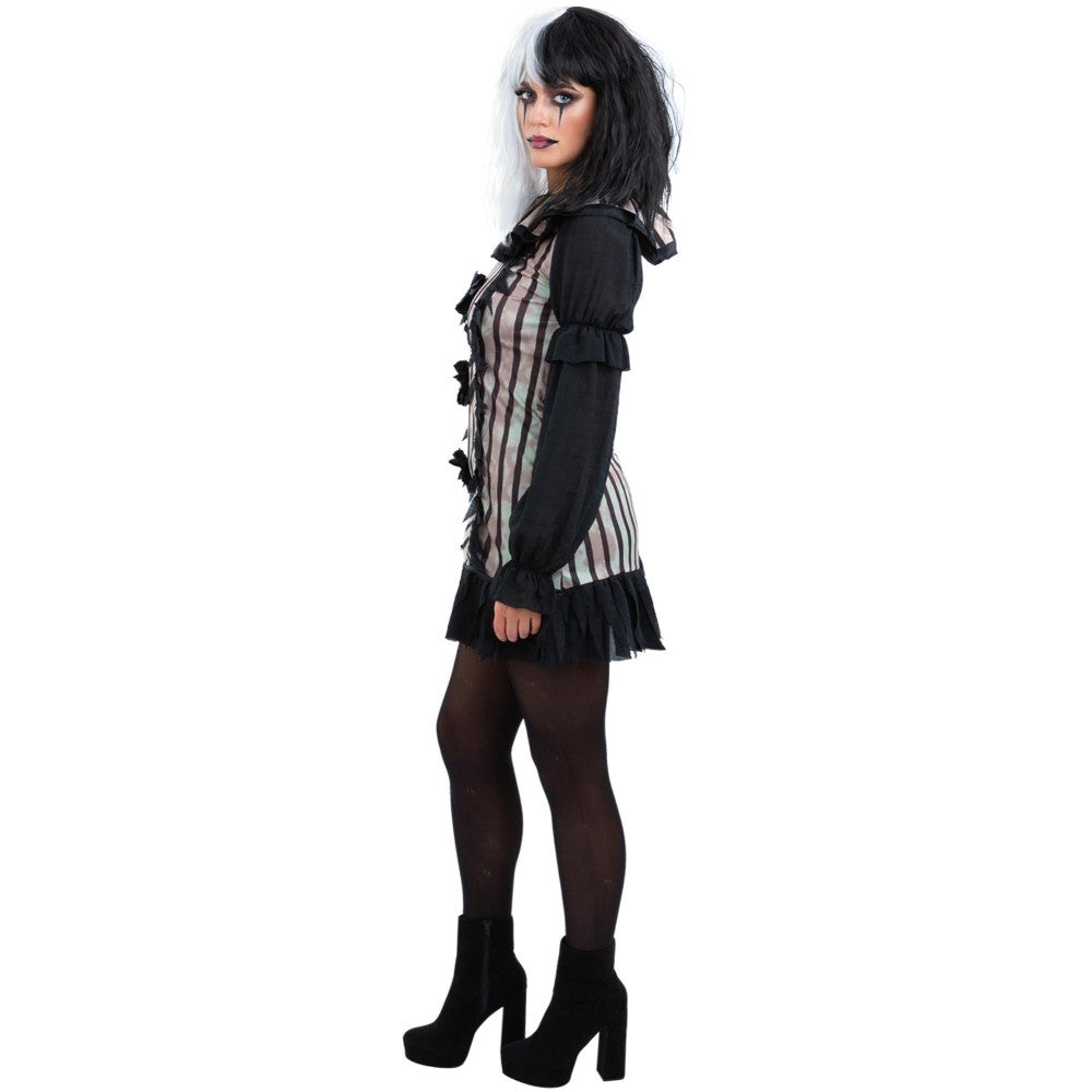 Dark Vintage Clown Costume | Large