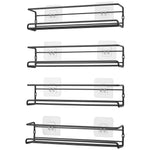 Wall Mount Metal Wire Spice Rack Set Of 4