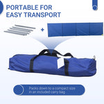 Camping Windbreak Foldable Wind Blocker | Blue