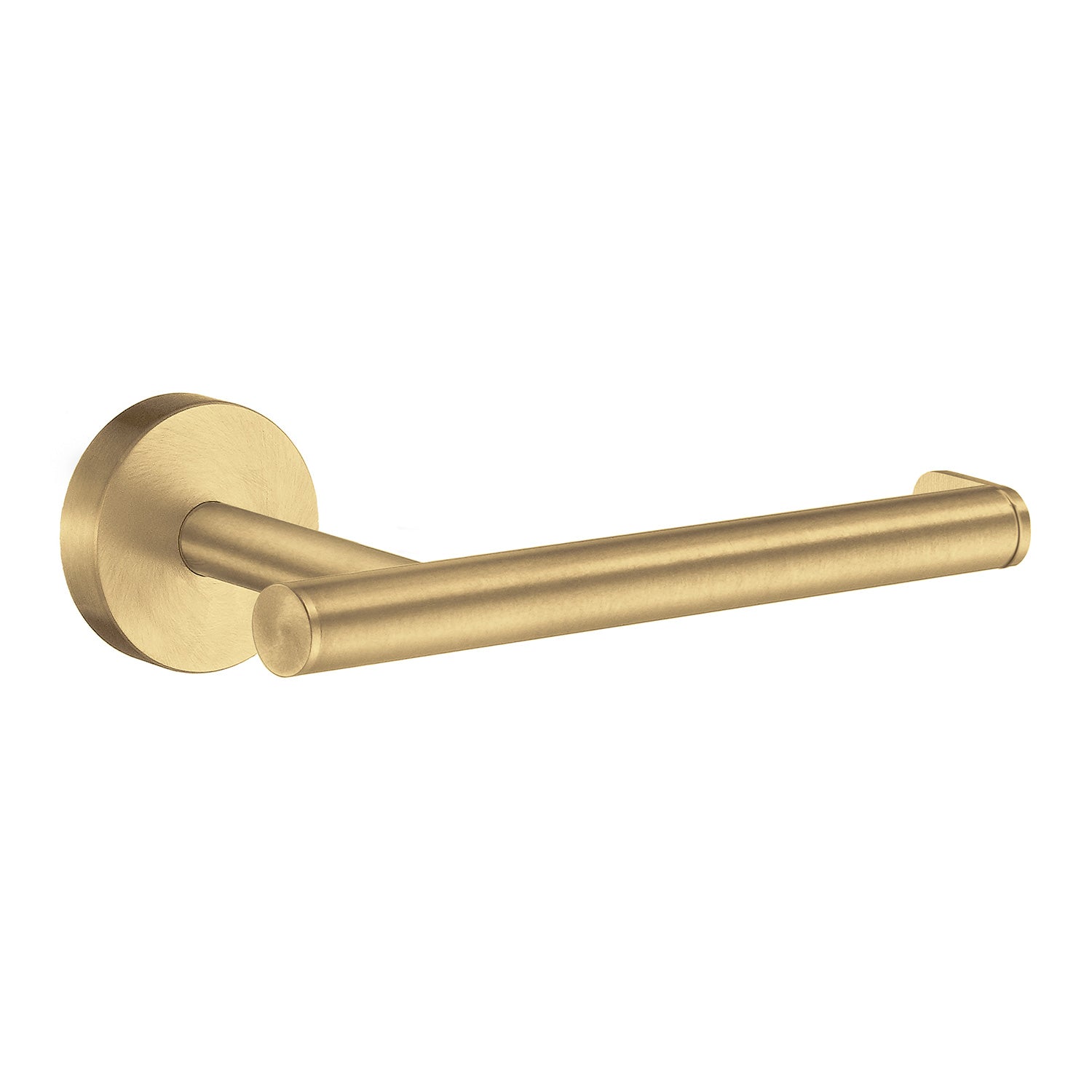 Wall Mounted Toilet Roll Holder For Bathroom Toilet Paper | Brushed Brass