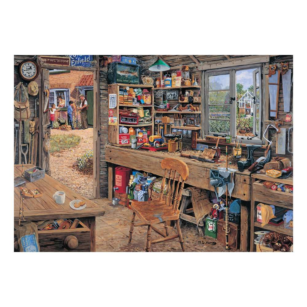4 X 500 Piece - Time To Potter 500 Piece Jigsaw Puzzles - Multi Pack