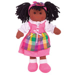 Bigjigs Toys Jess - Small Soft Plush Ragdoll, 28cm Tall