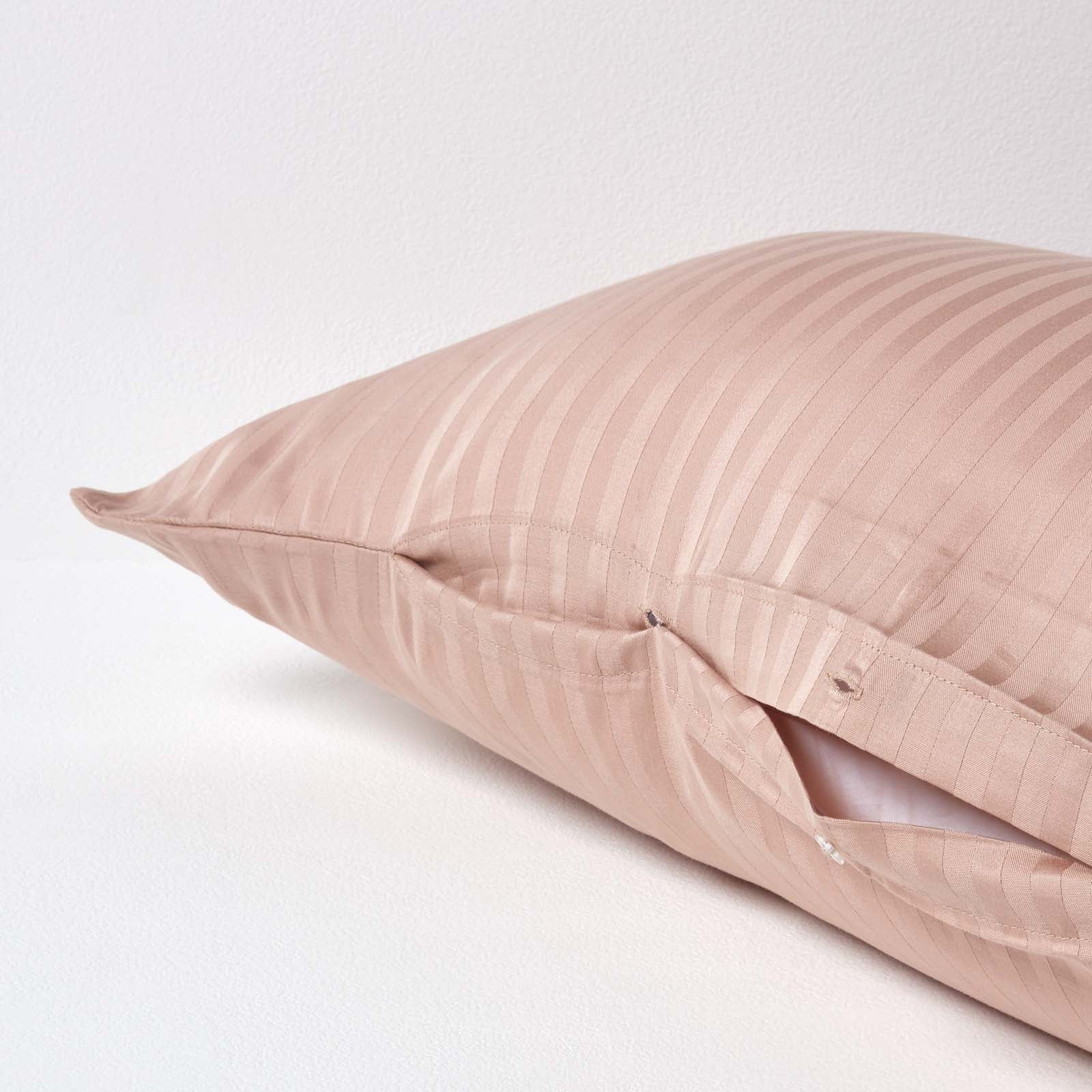 Egyptian Cotton Super Soft V Shaped Pillowcase 330 Tc | V Shape | Taupe & Beige