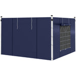 3x3(m) Or 3x6m Pop Up Gazebo Side Panels Replacement, 2 Pack