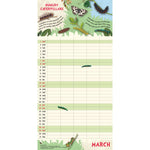 2026 Family Organiser Calendar (with Pocket And Stickers) Official Product