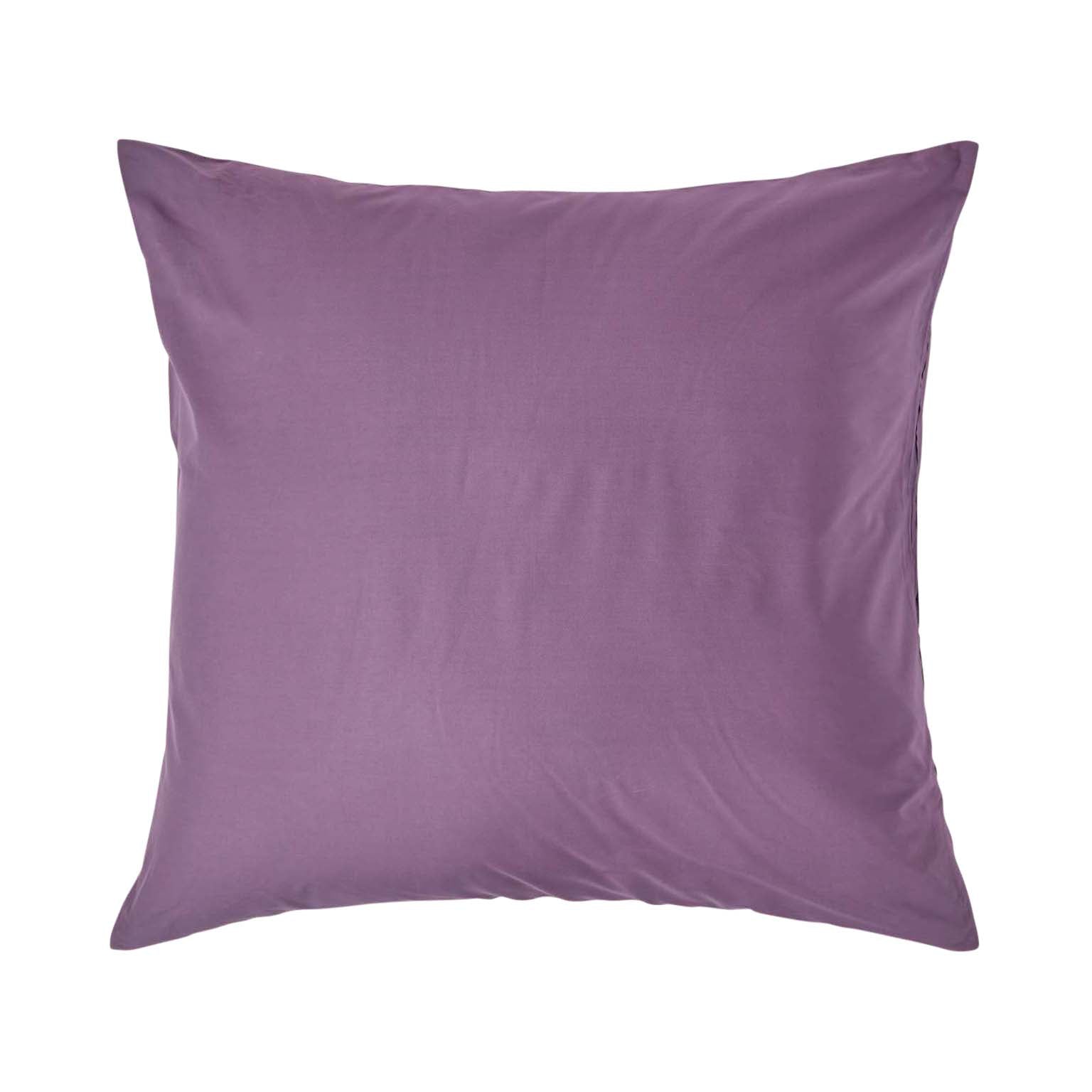 Continental Egyptian Cotton Pillowcase 200 Tc | 60cm x 60cm | Grape