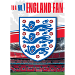 Football No.1 Fan Birthday Card Official Product