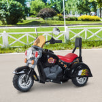 6v Kids Electric Motorbike Child Ride On Toy W/ Lights Sound Black