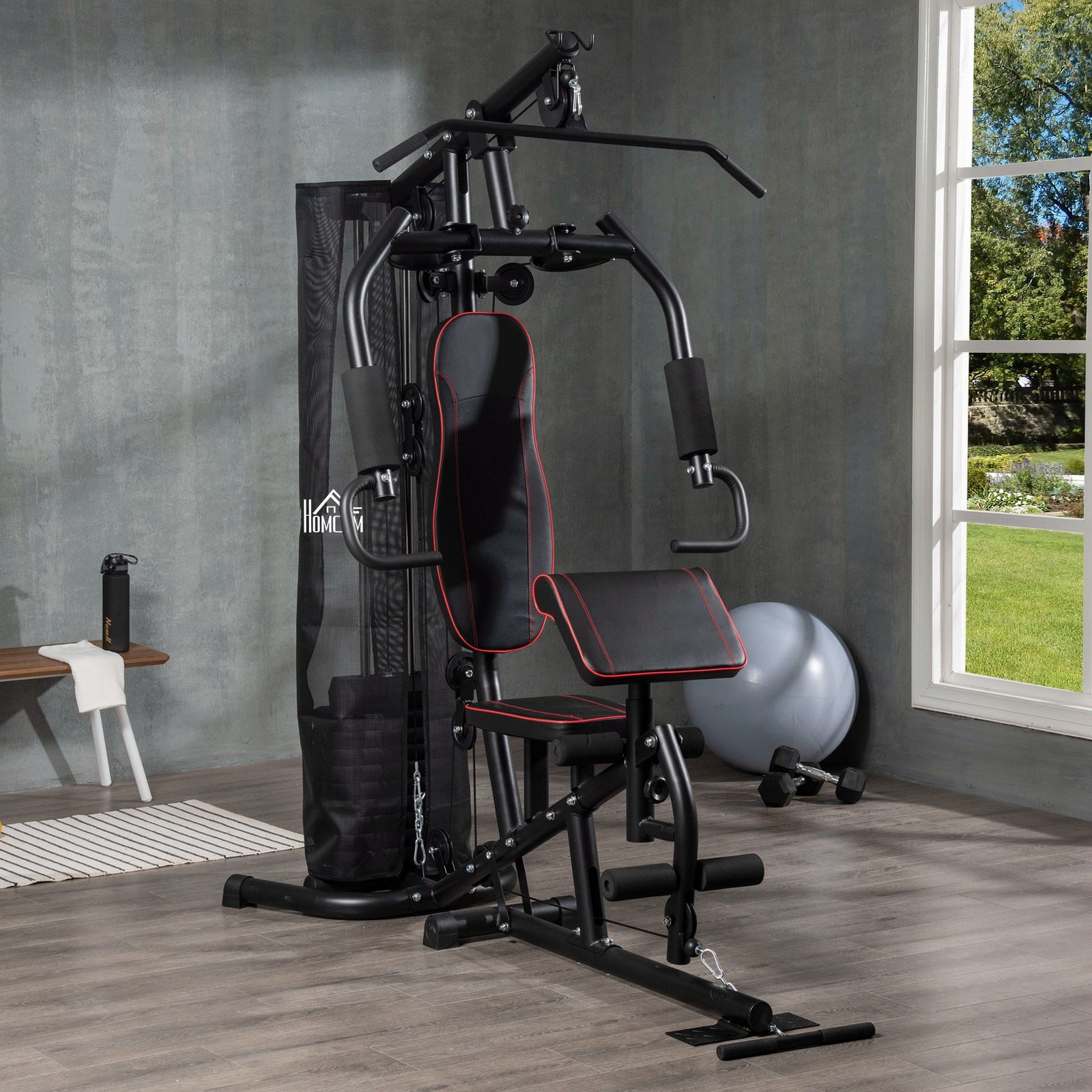 Multi-functional Home Gym Workout Station W/ 45kg Weight