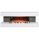 2000w Wall Mounted Electric Fireplace Freestanding