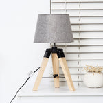Tripod Table Lamp Living Room Night Lighting Bedside Desk