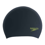 Childrens/kids Silicone Swim Cap | One Size | Black
