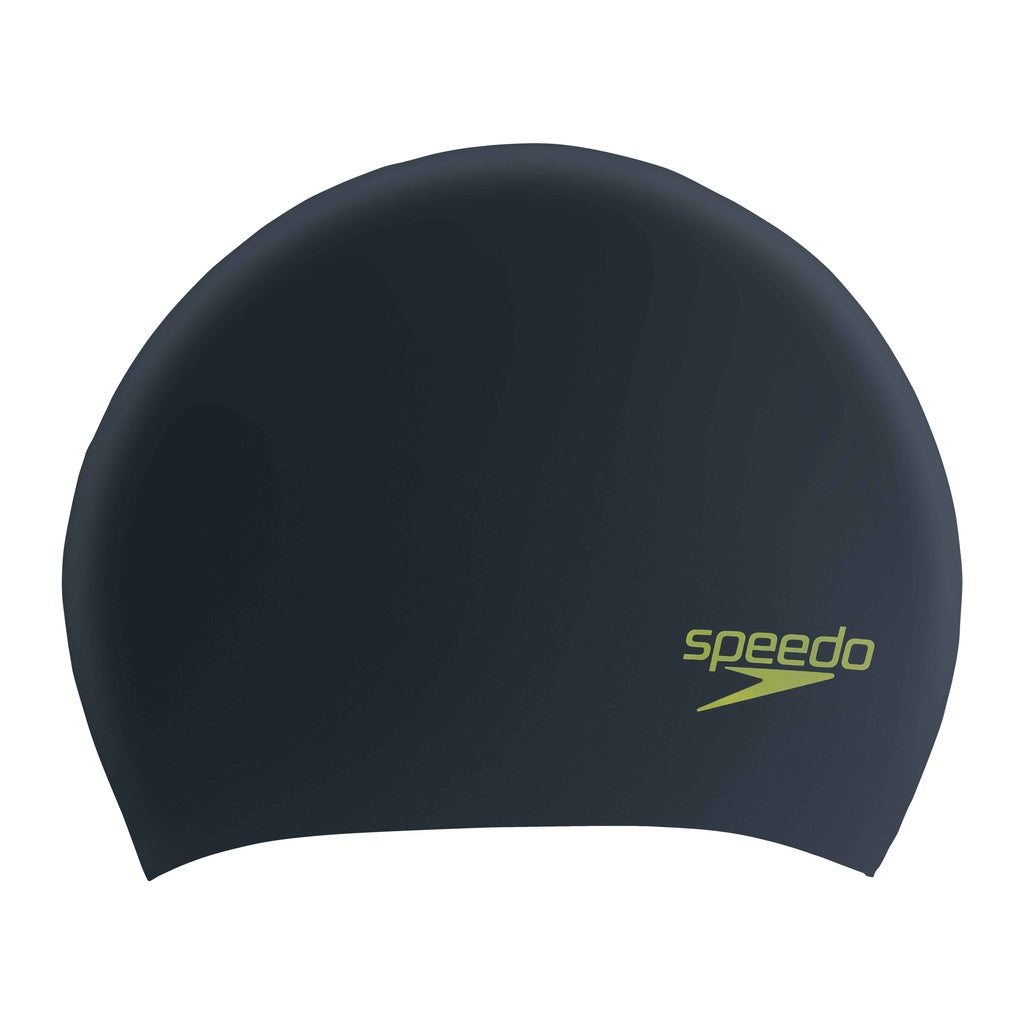 Childrens/kids Silicone Swim Cap | One Size | Black