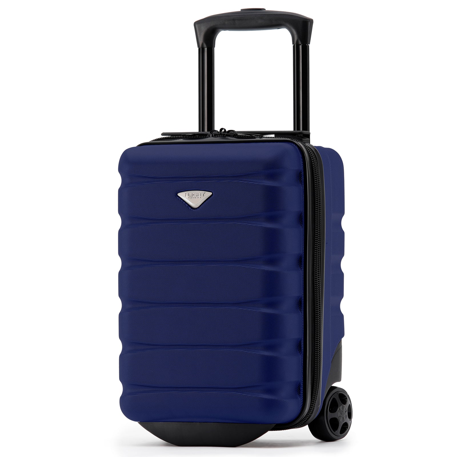 40x20x25cm Hard Case Cabin Suitcase Ryanair Free Approved Carry On | Cabin | Navy Blue