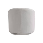 Swivel Tub Chair Boucle Upholstered Single Sofa