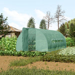 Reinforced Polytunnel Greenhouse 6x3m