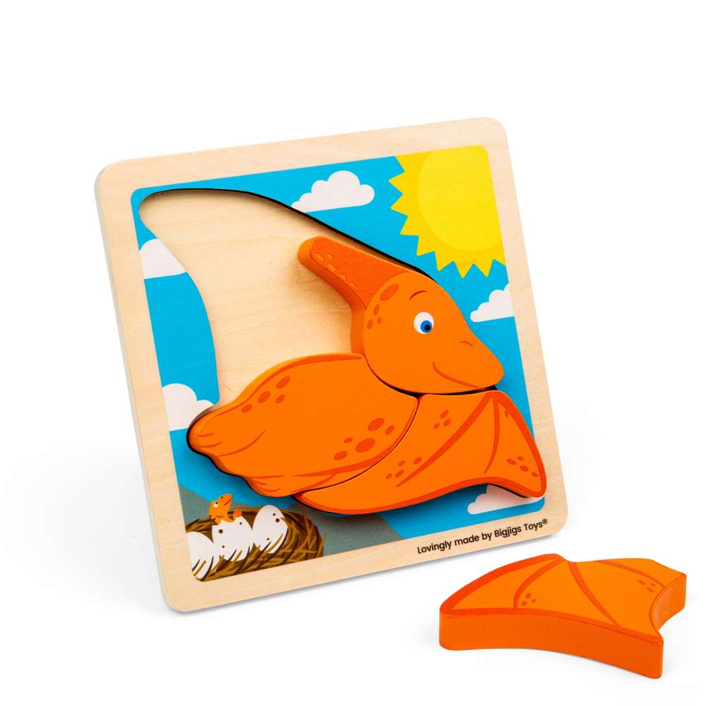 Bigjigs Toys Chunky Lift Out Pterodactyl