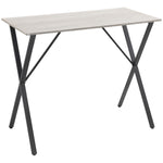 Bar Table, Wood Effect Top, Steel Legs