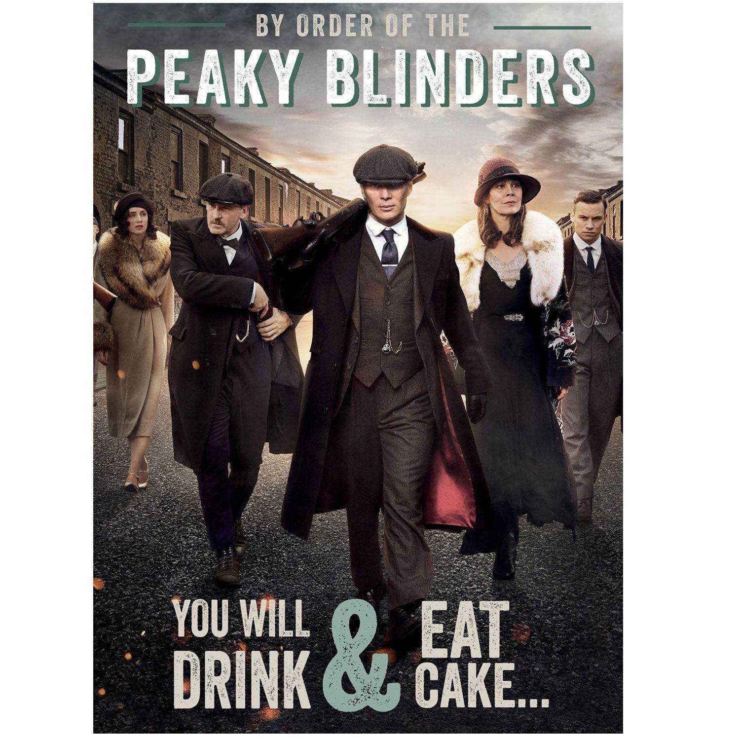 Drink & Eat Cake Birthday Card Official Product