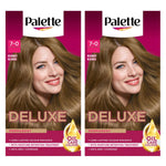 Deluxe Creme Colouration 7-0 Midway Blonde Hair Dye, 2 Pack