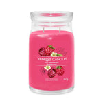Yankee Candle Signature Large Jar Scented Candle - Red Raspberry, 567g