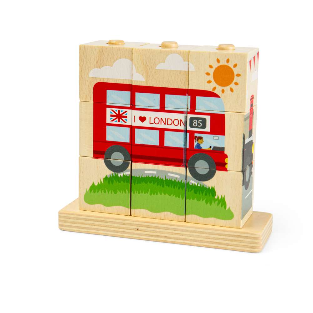 Bigjigs Toys London Stacking Blocks