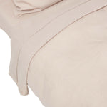 Luxury Linen Flat Sheet | King | Natural