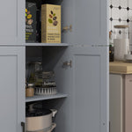 170cm Freestanding 4 Door Kitchen Cupboard