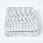 Mora Faux Fur Velvet Throw | 130cm x 160cm | Grey