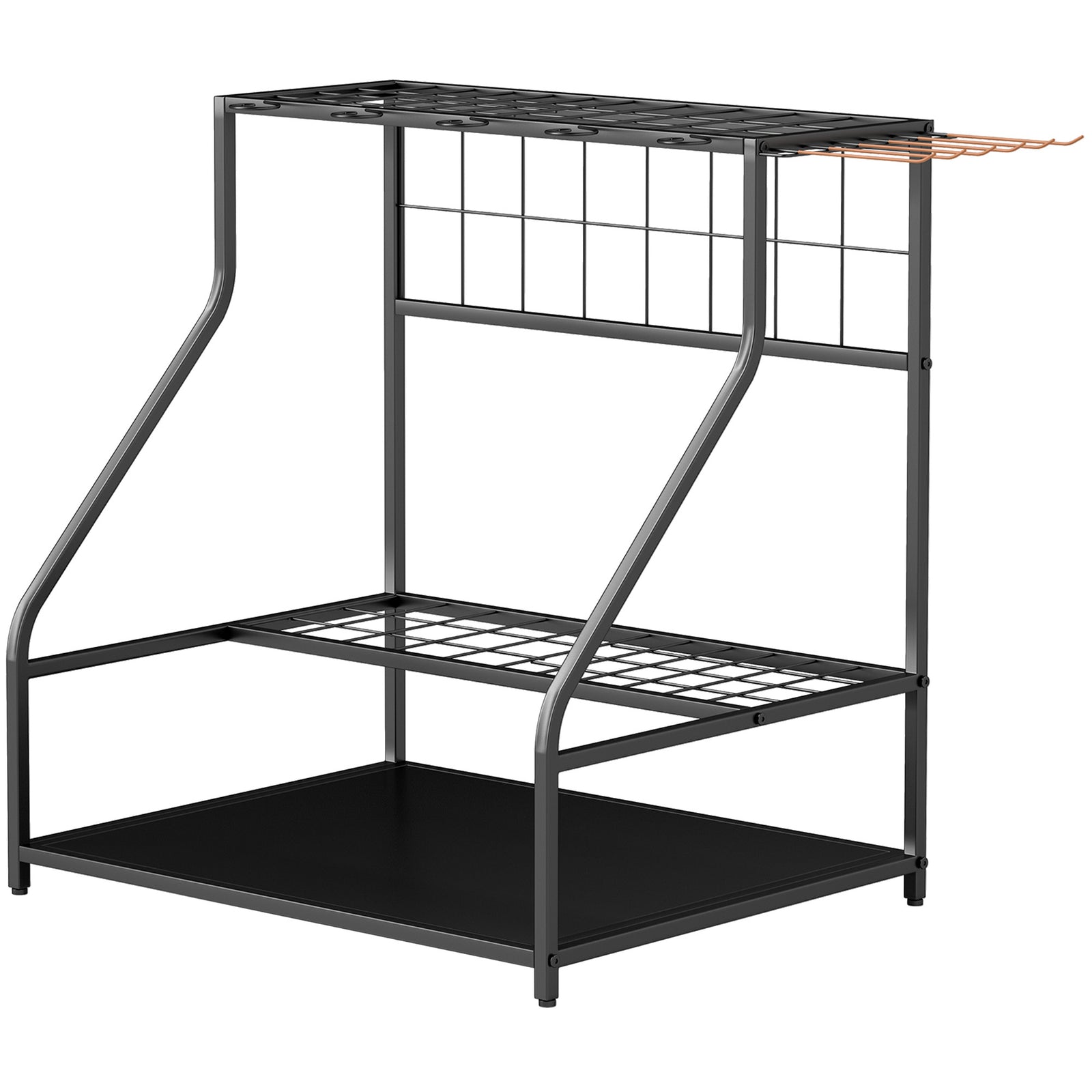 Garden Tool Storage Rack, 3-tier Garden Tool Rack