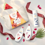 Uplift Beauty Bag Gift Set With Body Wash And Lotion, 3 Piece | Set of 4
