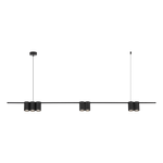 Pendant Light (strip) Genesis 7xgu10 | Black