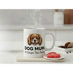 Dog Mum It's Cheaper Than Therapy Funny Quote Ceramic Mug