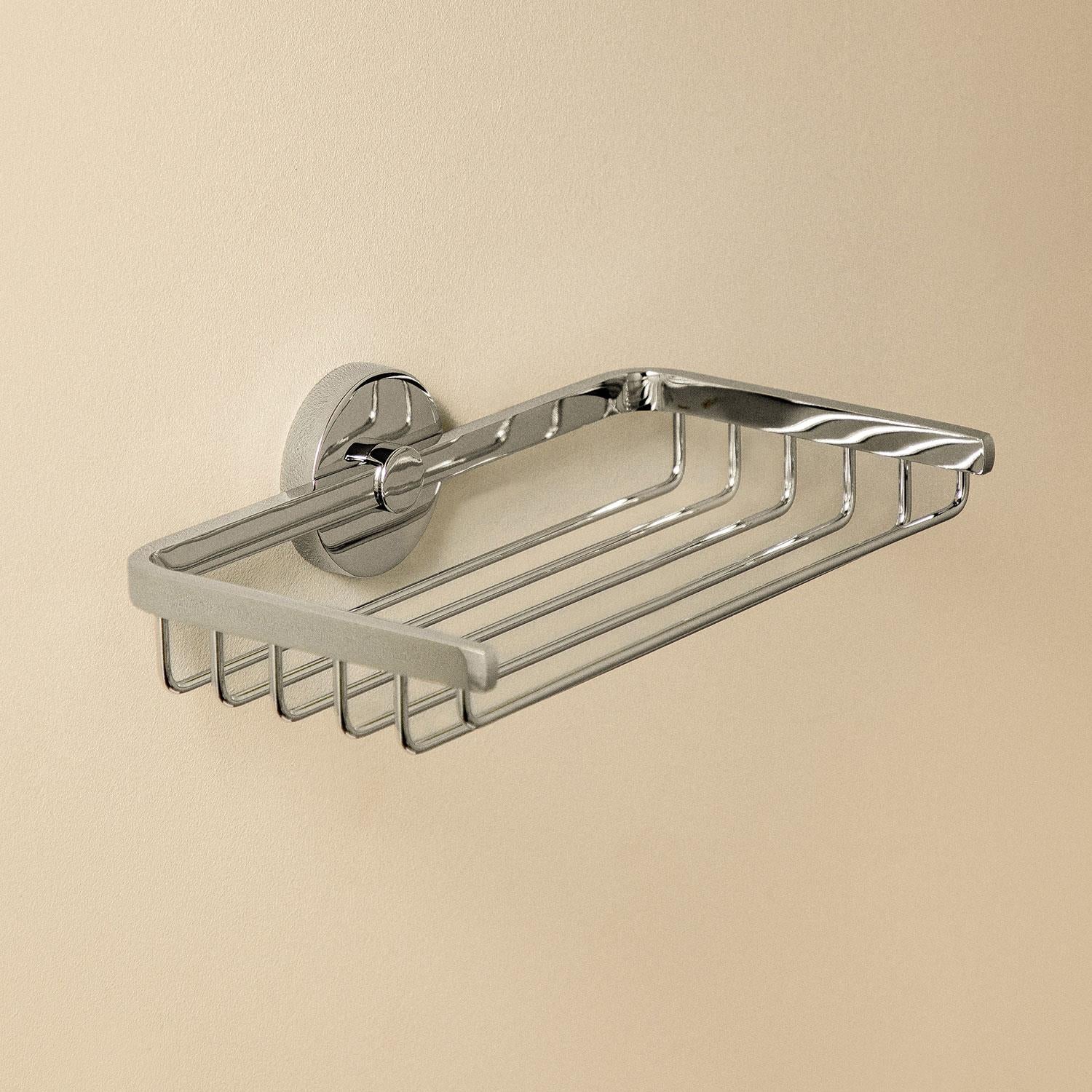 Shower Caddy Basket, 20cm, Chrome, Anti-corrosion, Start Collection