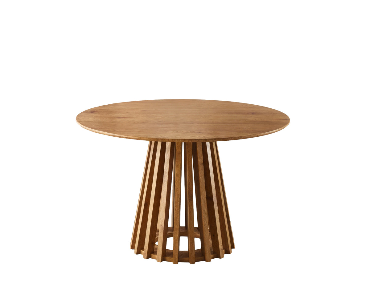 Indoor & Outdoor Living Kayci Dining Table - Oak Effect