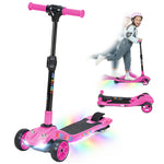 AIYAPLAY Electric Scooter For Kids, 3 Wheel Foldable Kids Scooter